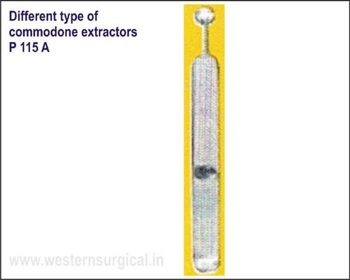 P 115 A Different type of commodone extractors