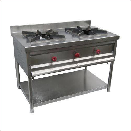 2 Burner Indian Cooking Range