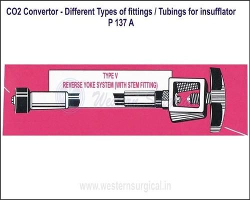 CO2 Convertor - Different Types of fittings  Tubings for insufflator
