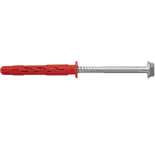 Standard Plastic Frame Anchor With Hex Head