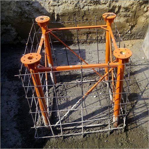 4 Leg Tower Foundation Application: Used In Telecommunication Sector