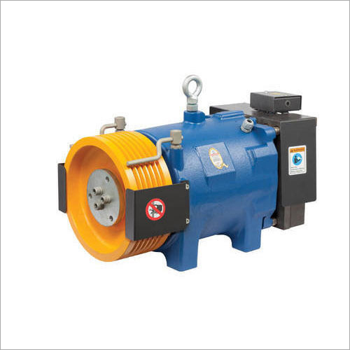 Gearless Machine - Metal, AC Drive Type , Electrical Power Supply for Goods Elevators