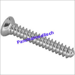 Orthopedic 3.5 MM Cortex Screw Pitch - S.S 316L & Titanium, Length 10mm to 50mm | Durable Material, Quality Tested, Long Service Life