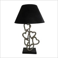 Table Lamp - Color: Black And Silver