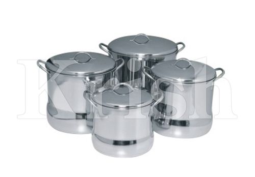 Belly Stock Pots - Color: As Per Requirement