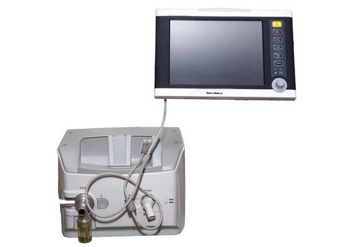 ICU Ventilator with internal compressor and 4 hour battery