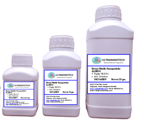 Boron Nitride - 99.9% Purity Powder, 50-80 nm Size for Laboratory Research and Analytical Applications