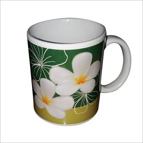Orchid Print Tea Mug