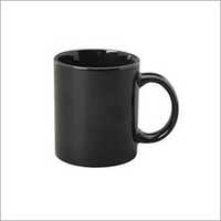 Black Glazed Mug