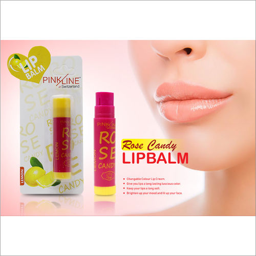 Uv Blocking Rose Candy Lip Balm