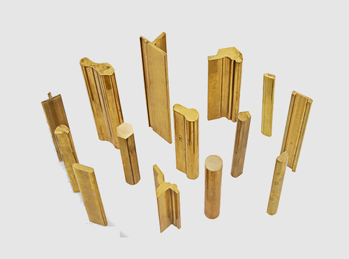 Brass Extrusion Profile Section Rods