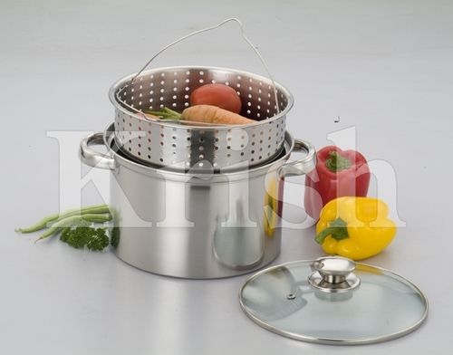 Pasta Cooker Set - 3 Pcs - Color: As Per Requirement