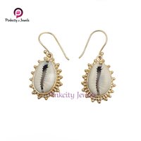 Natural Sea Shell (codi) 925 Silver Earring Gender: Women