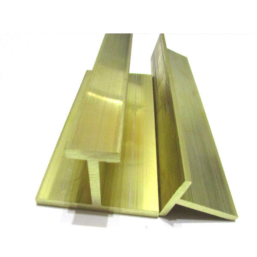 Golden Brass Profile Section