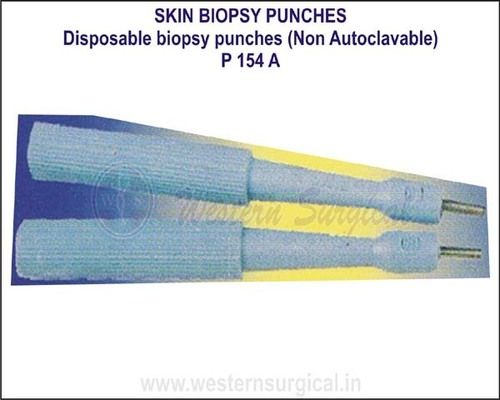 P 154 A SKIN BIOPSY PUNCHES Disposable biopsy punches
