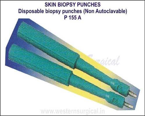 P 155 A SKIN BIOPSY PUNCHES Disposable biopsy punches