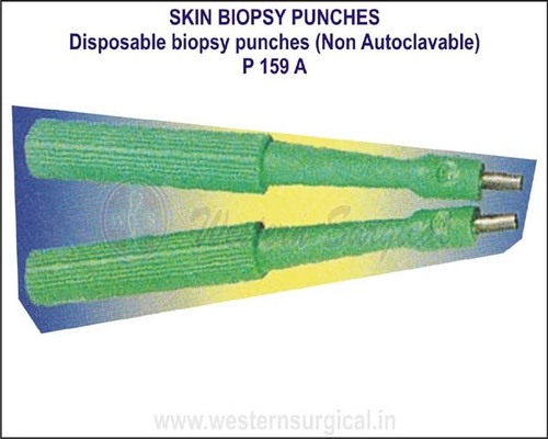 P 159 A SKIN BIOPSY PUNCHES Disposable biopsy punches