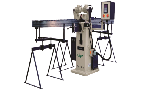 White Hydraulic Band Saw Double Side Equalizing Machine (Em-92H)