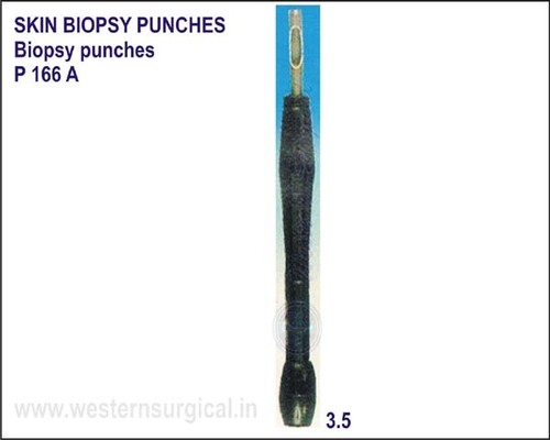 P 166 A SKIN BIOPSY PUNCHES Disposable biopsy punches