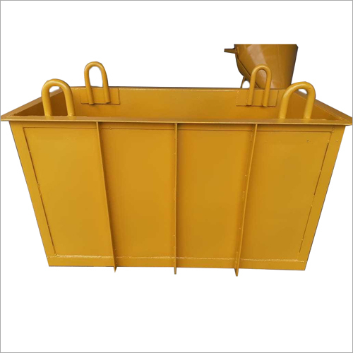 Tower Crane Material Bucket Application: Construction