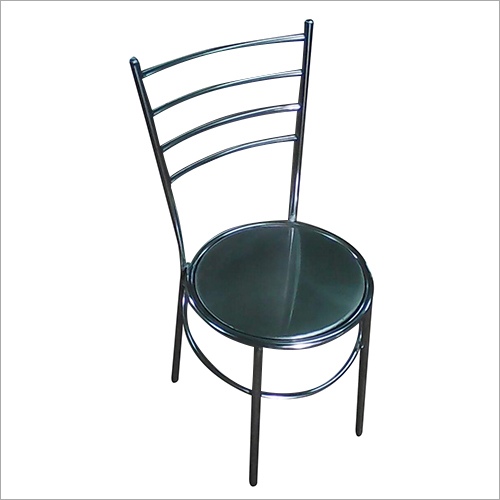 Silver Cafeteria Chair