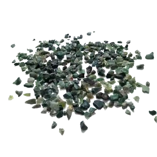 Indian Manufacturer And Wholesaler Of Moss Agate Aggregate Chips Gravel For Terrazzo Flooring Solid Surface