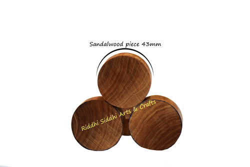 43 mm Round Sandalwood bead