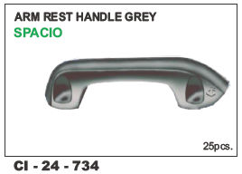 Arm Rest Handle Grey Spacio Vehicle Type: 4 Wheeler