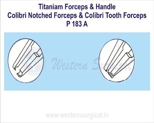 Titaniam Forceps & Handle Tying Forceps & Tooth Forceps