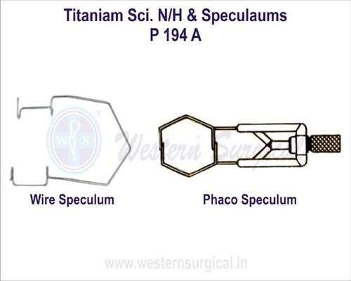 Titaniam Sci. N H & Speculaums