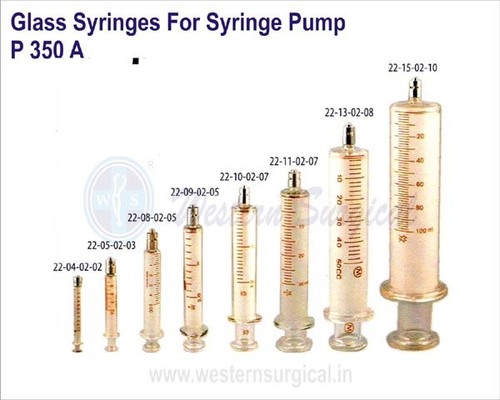 Glass Syringes For Syringe Pump