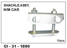 Shackle Asy N/M Car - Compatible with 4 Wheeler Vehicles | Warranty Included for Enhanced Durability and Reliability