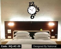 Acrylic wall clock for bed room