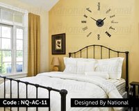 Acrylic wall clock for bed room