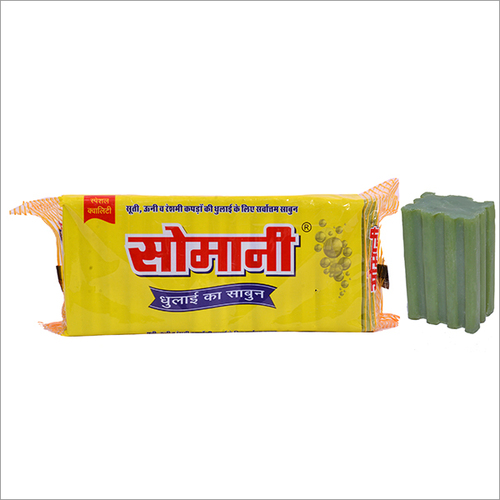 Somani Green Laundry Soap(Lambi Die) 700 Gm