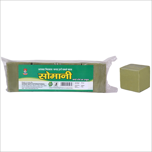 Somani Premium Green Laundry Soap (Chokor Die) 900 Gm