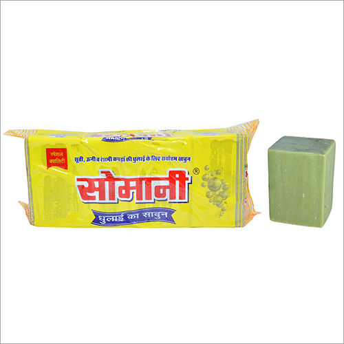 Somani Premium Green Laundry Soap(Lambi Die) 900 Gm