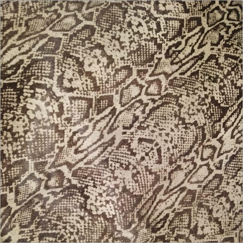 Snake Print Leather Easy To Clean