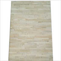Beige Leather Rugs