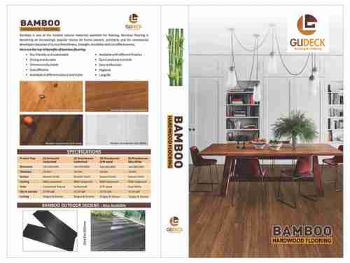 Bamboo Hardwood Flooring - Solid Wood | Eco-Friendly, Sustainable Material, Elegant Natural Finish, Durable and Scratch-Resistant Design