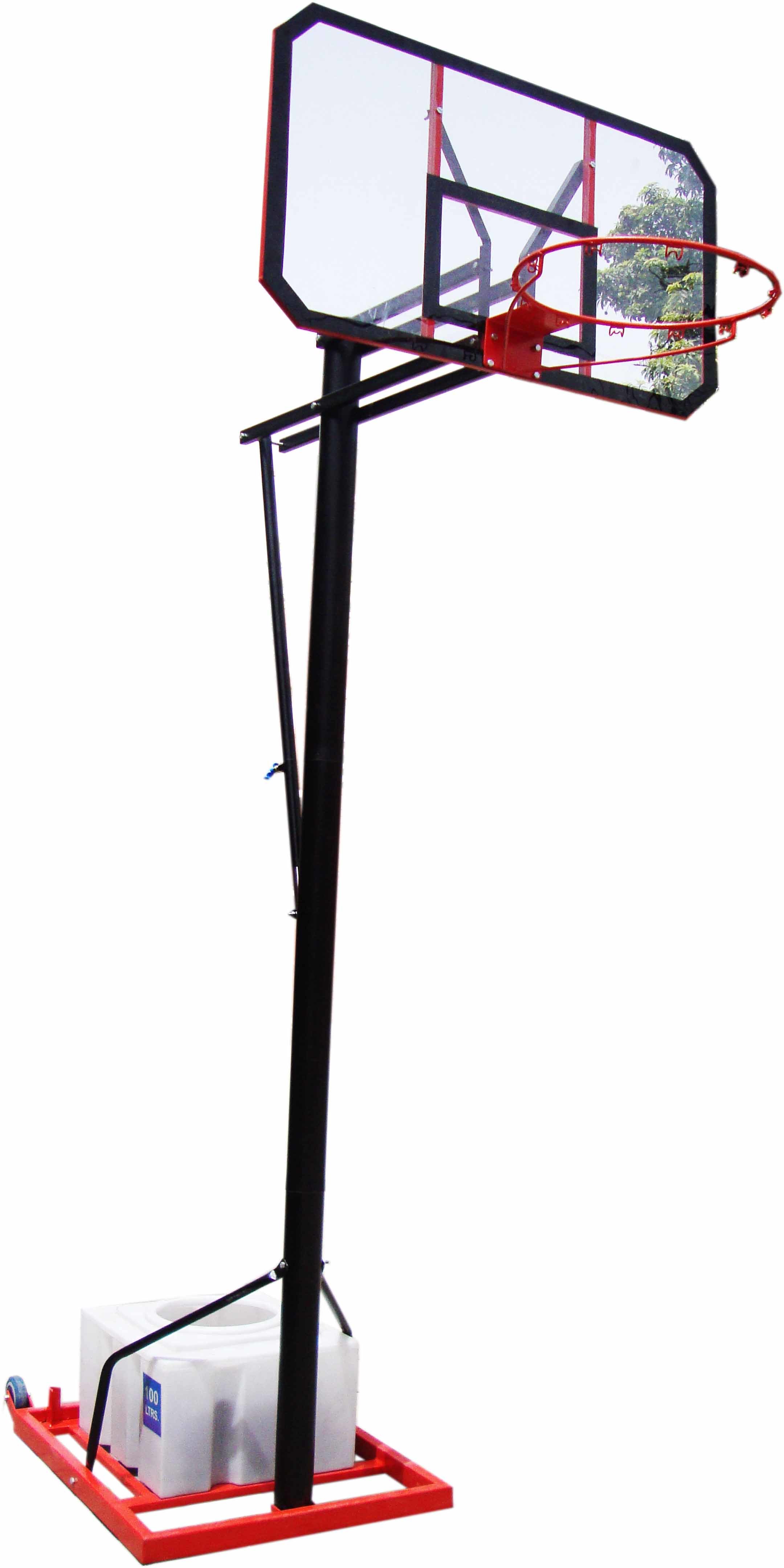 Height Adjustable Basketball Post
