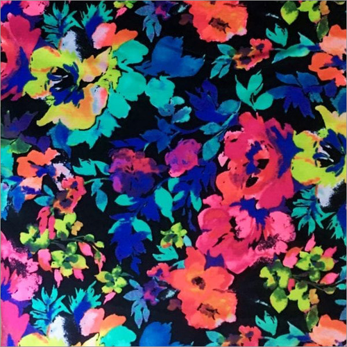 Printed Fabric - 100% Polyester, Printed Pattern, Bright Shine | Anti-Wrinkle, Quick Dry, Washable, Suitable for All Seasons