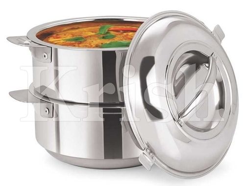 Stackable Hot Pot Set - 2 Pot + 1 Lid