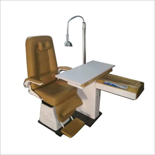 Optical Refraction Chair Unit - Durable Fabric Leather Plastic Stainless Steel | Foldable Design 1-Year Warranty