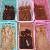 Processed Bulk Colored Hair