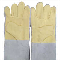 Cotton Pu Half Kevlar Leather Gloves