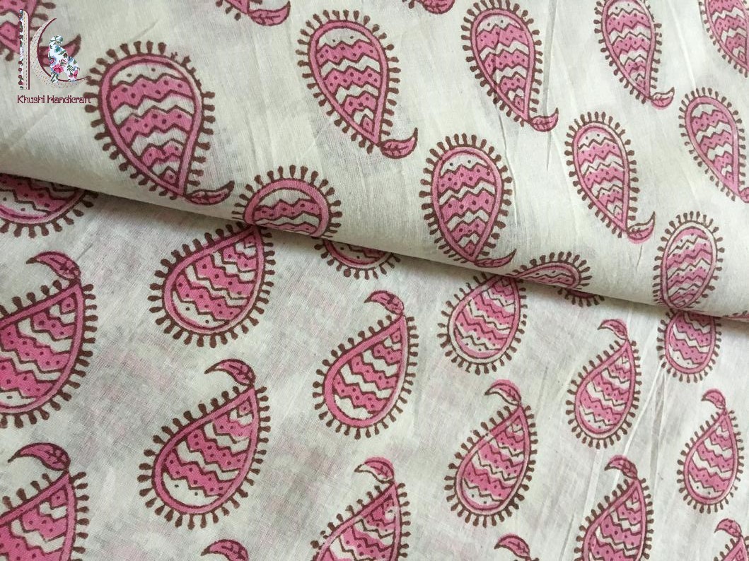 Paisley Print Cotton Fabric