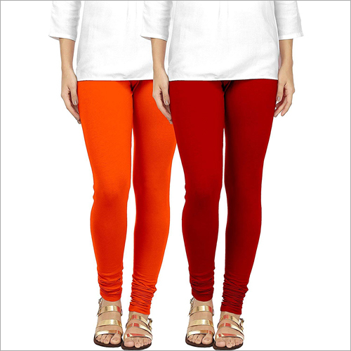 Available In Multicolour Ladies Cotton Plain Leggings