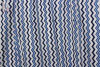 Zig Zag Print Cotton Fabric