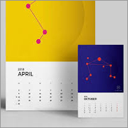 Designer Calendar Prints